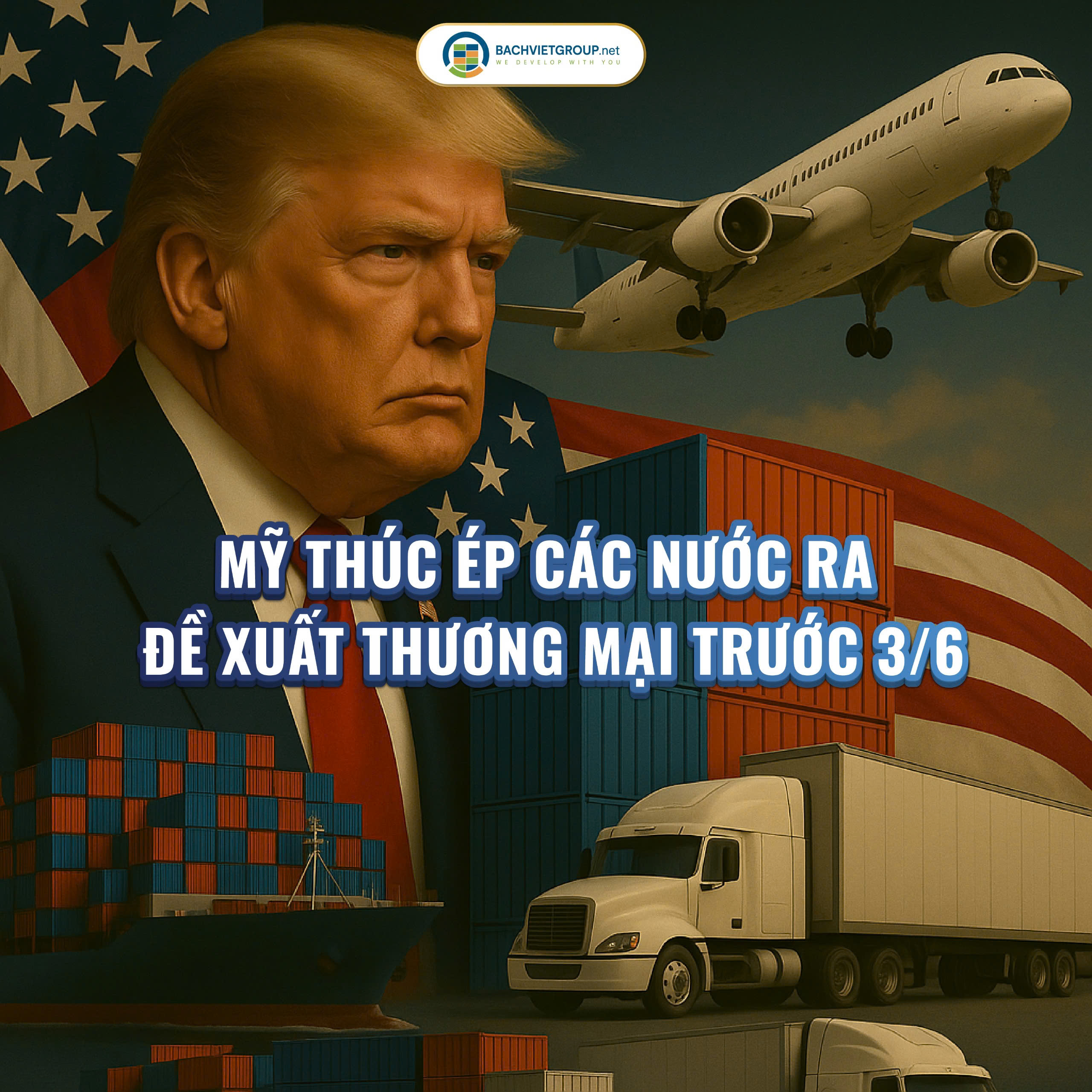 MỸ THÚC ÉP CÁC NƯỚC RA ĐỀ XUẤT THƯƠNG MẠI TRƯỚC 3/6