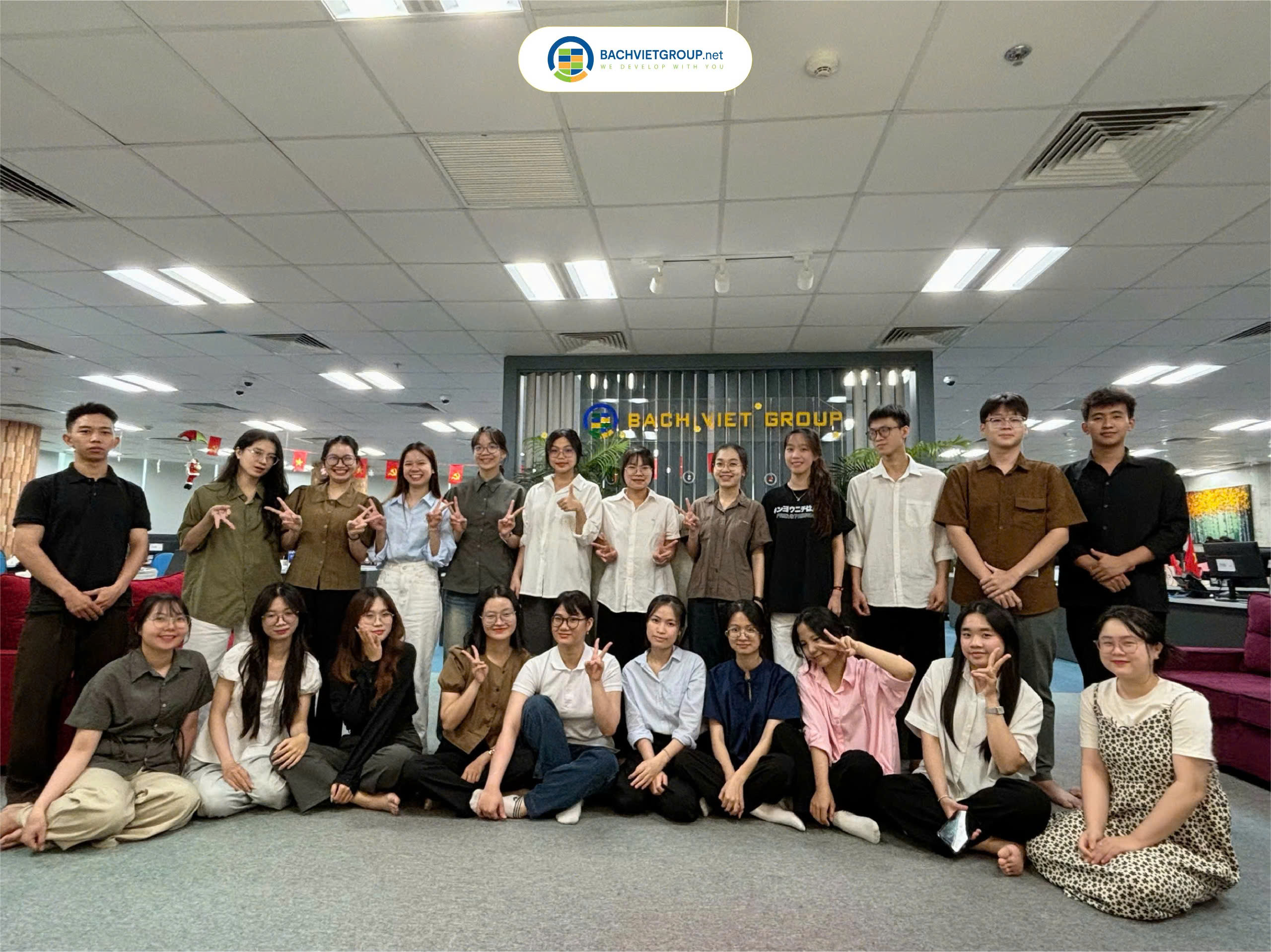 NGÀY ĐẦU KIẾN TẬP – BƯỚC CHÂN NHỎ, TRẢI NGHIỆM LỚN CÙNG BÁCH VIỆT GROUP